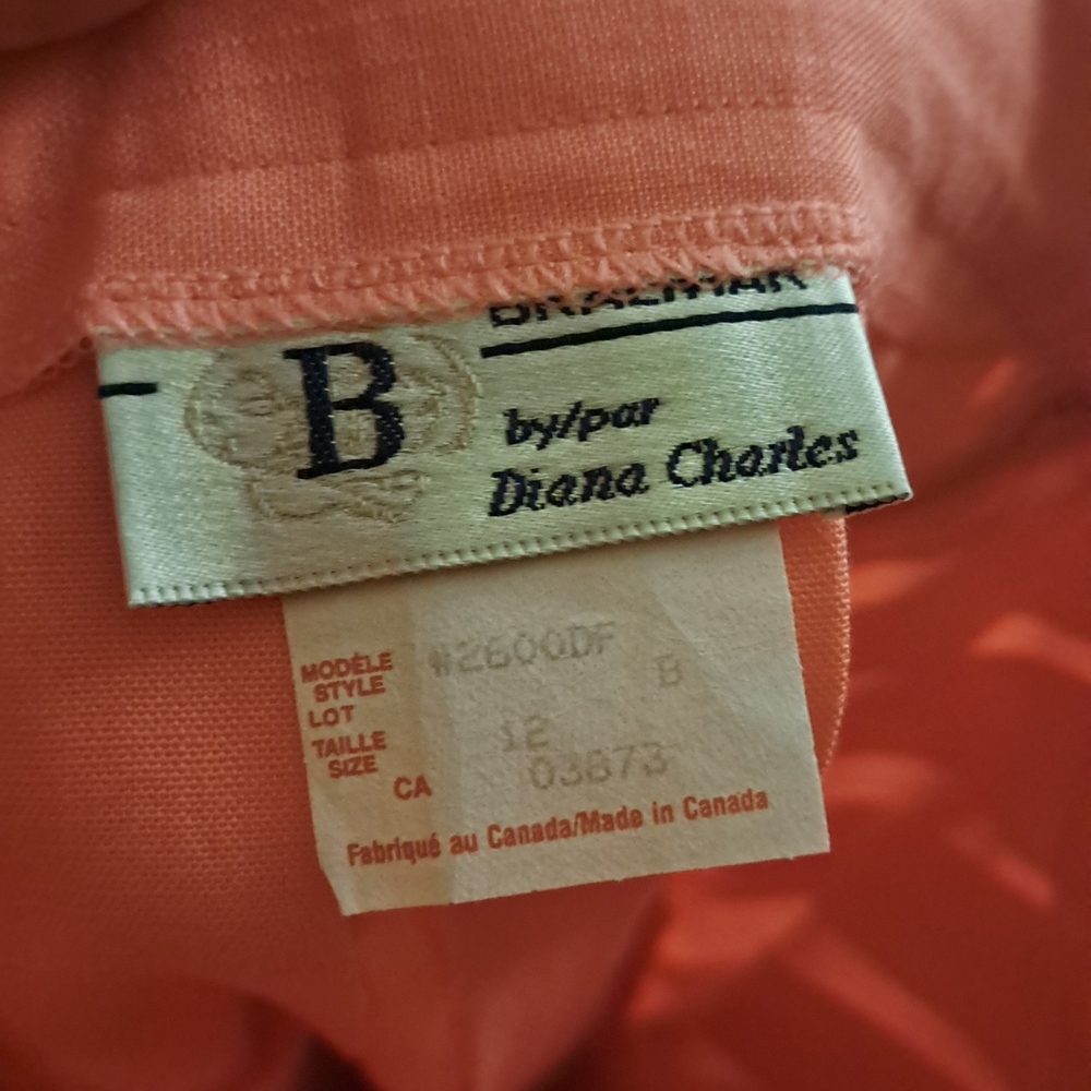 Coral Pleated Vintage Skirt👚👗 - Picture 3 of 5